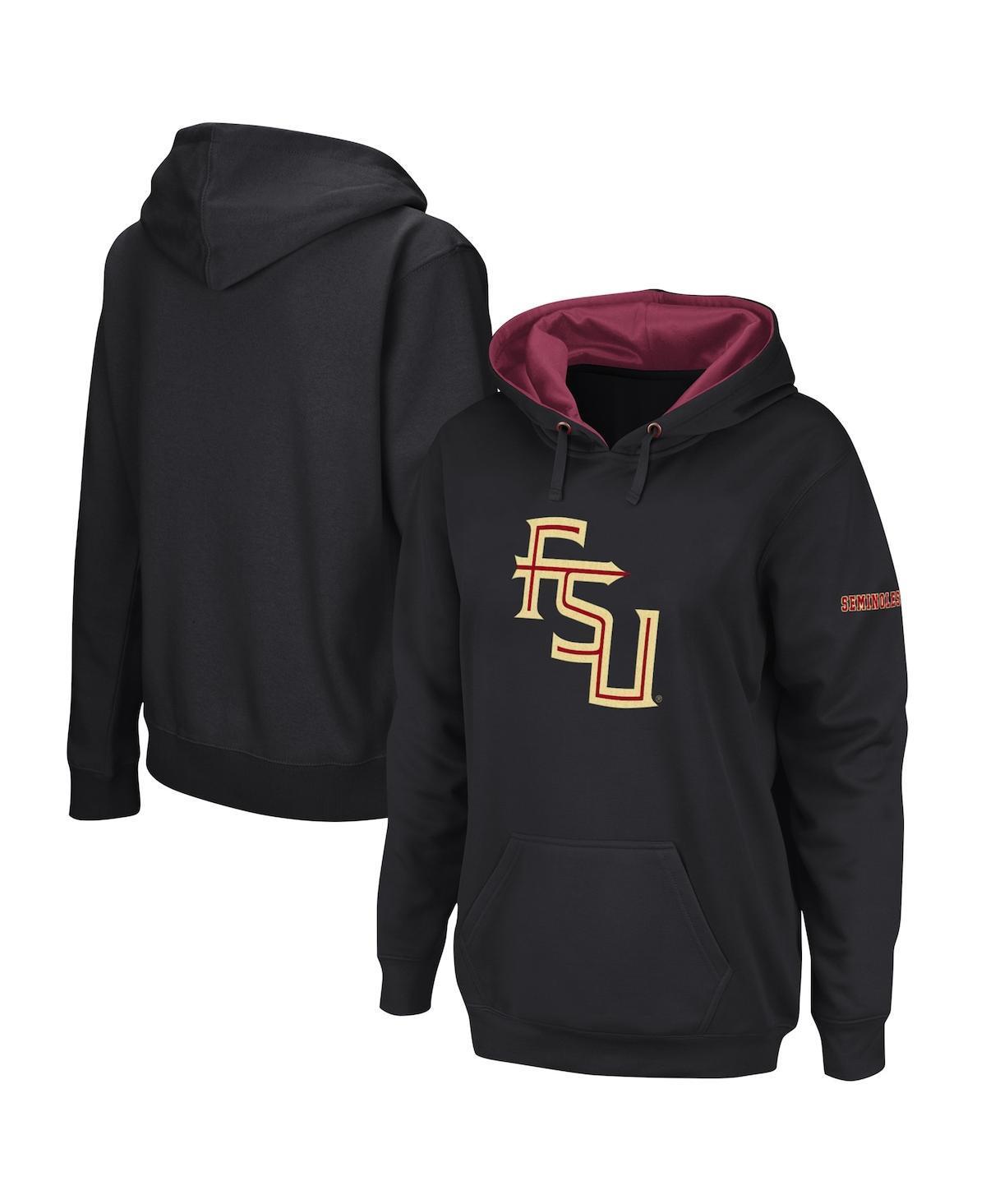 Womens Colosseum Florida State Seminoles Big Logo Pullover Hoodie Product Image