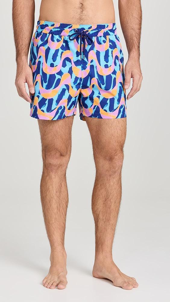 Frescobol Carioca Frescobol Carioca x John Booth Sport Swim Shorts 4" | Shopbop Product Image