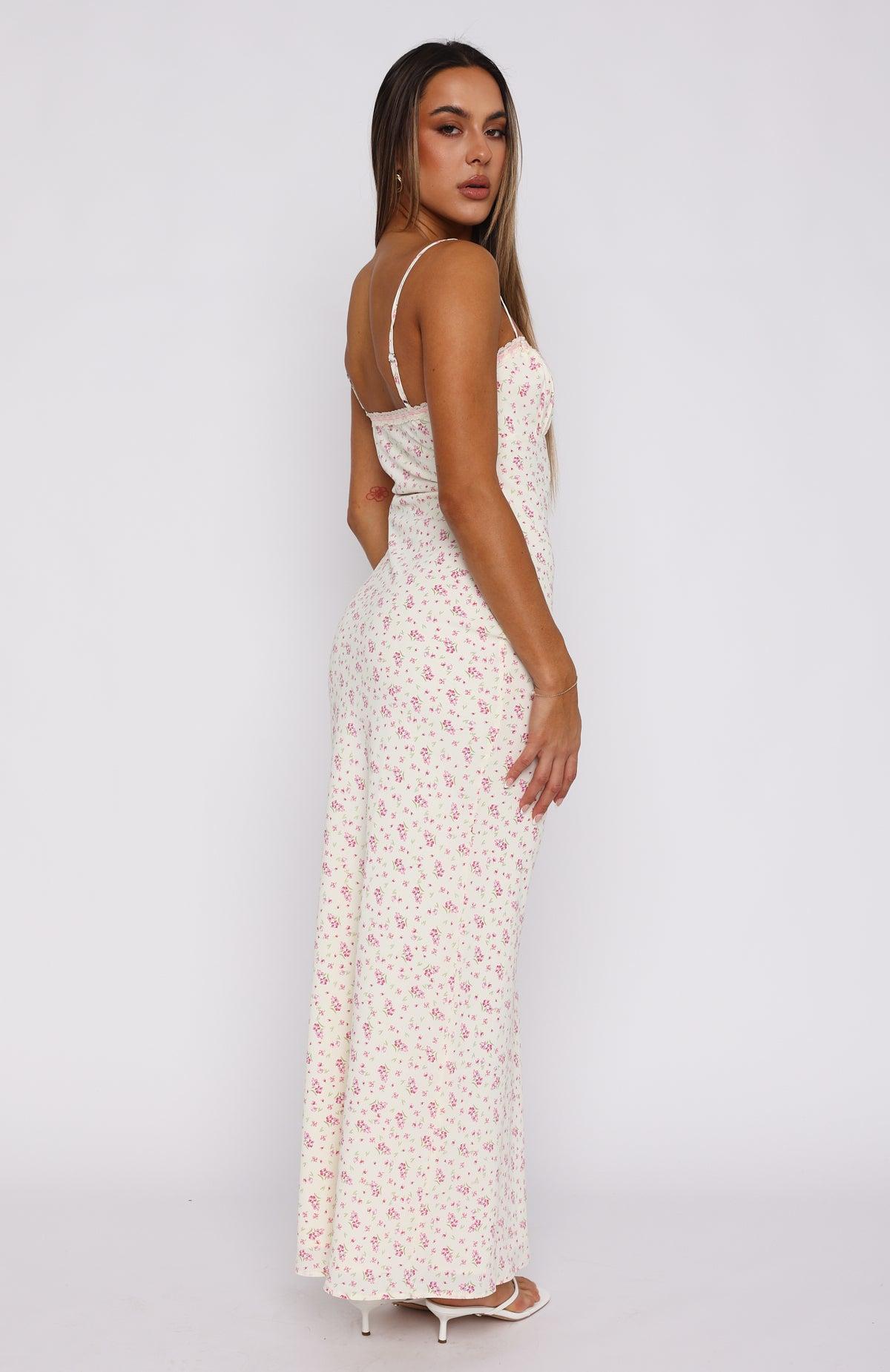 Making Decisions Maxi Dress Pink Blossom Product Image