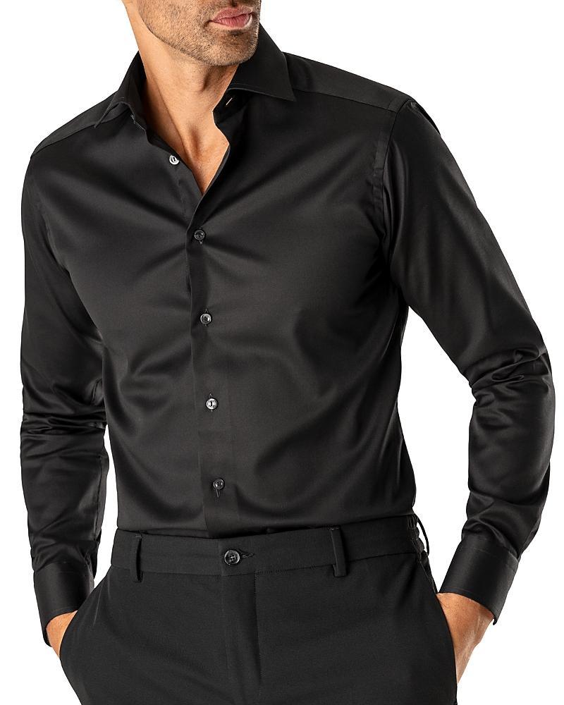 Eton Contemporary Fit Twill Dress Shirt Product Image