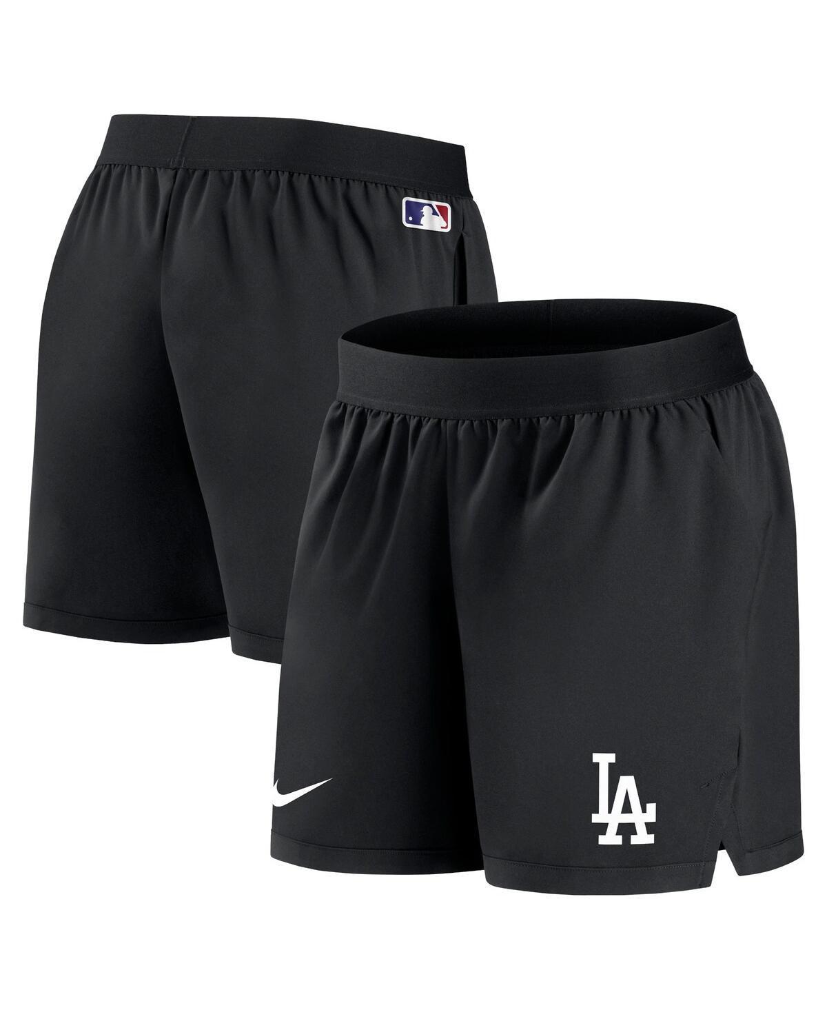 Womens Nike Black Los Angeles Dodgers Authentic Collection Team Performance Shorts Product Image