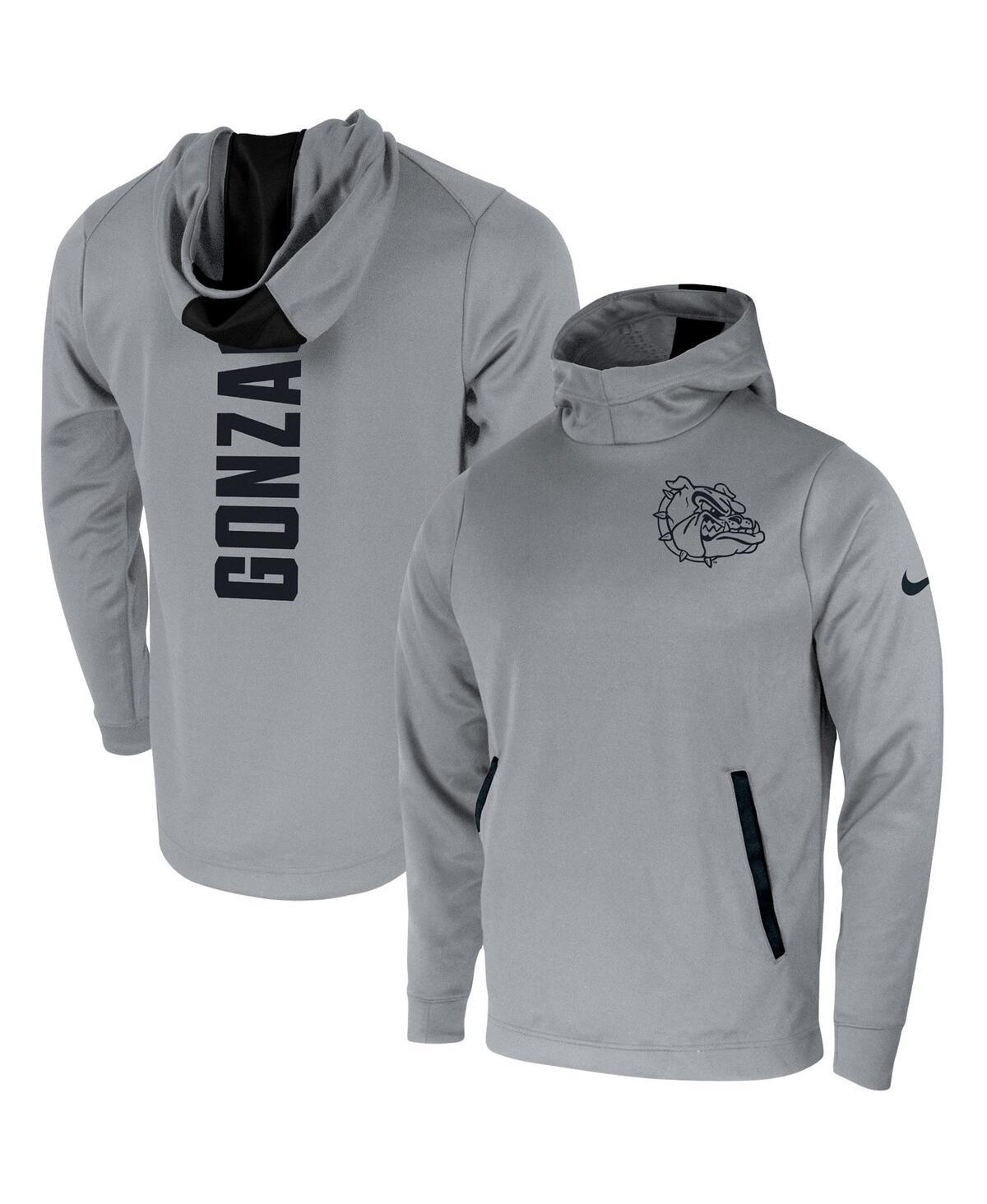 Mens Nike Gray Duke Blue Devils 2-Hit Performance Pullover Hoodie Product Image