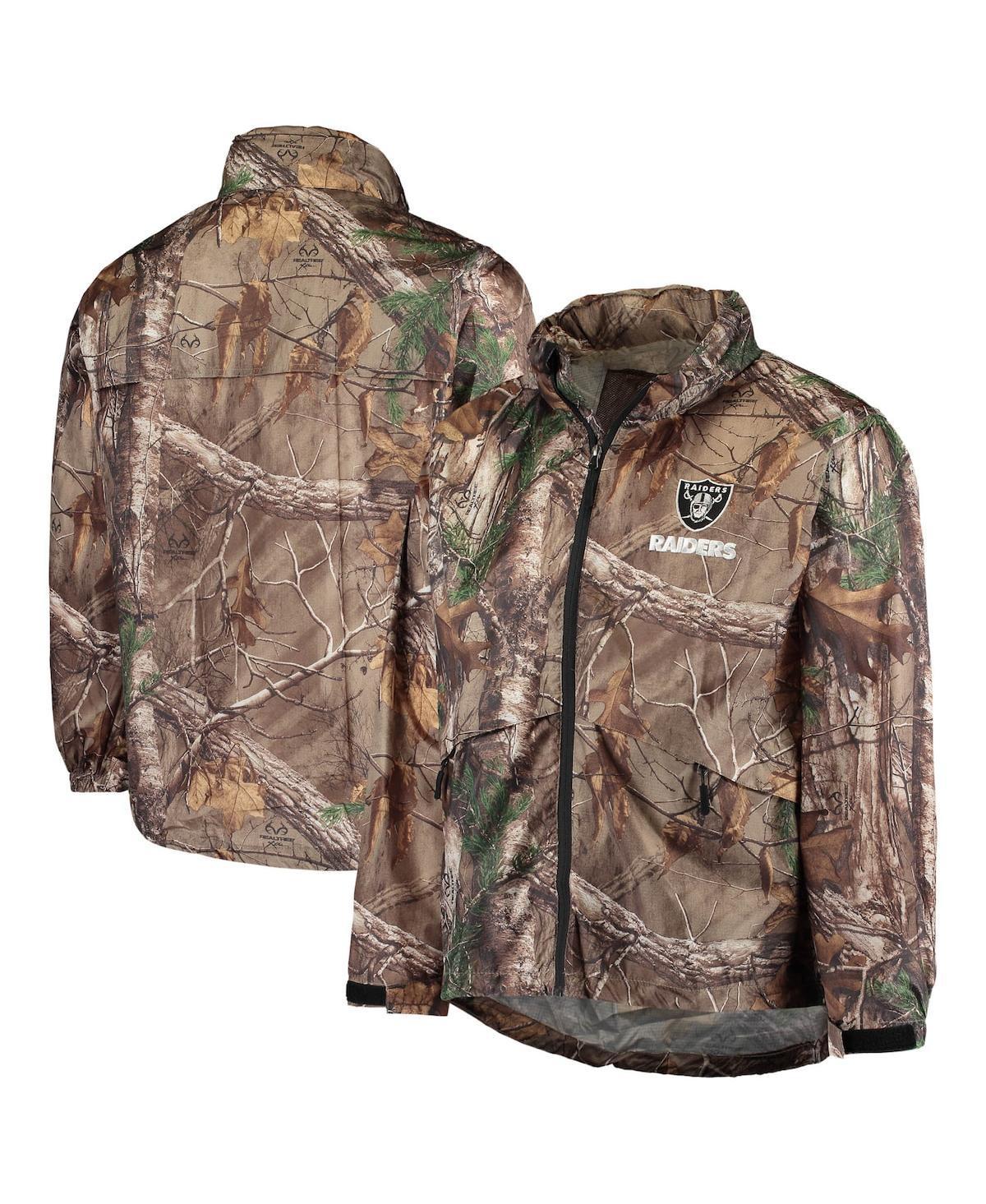 Men's Dunbrooke Realtree Camo Cleveland Browns Circle Sportsman Waterproof Packable Full-Zip Jacket Product Image