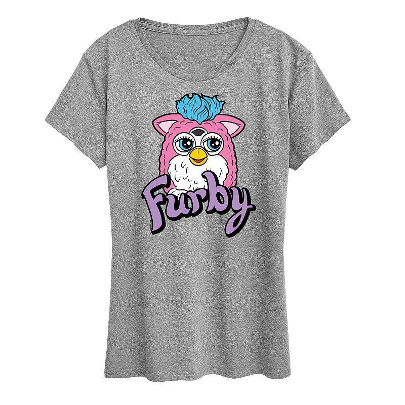 Womens Furby With Logo Graphic Tee Product Image