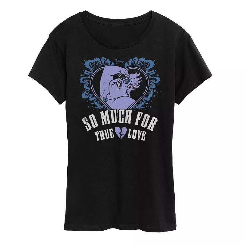 Plus Barbie Empowering Phrases Graphic Tee, Womens Black Product Image