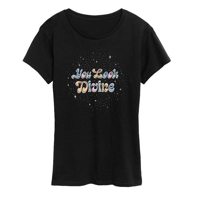 Womens You Look Divine Graphic Tee Product Image