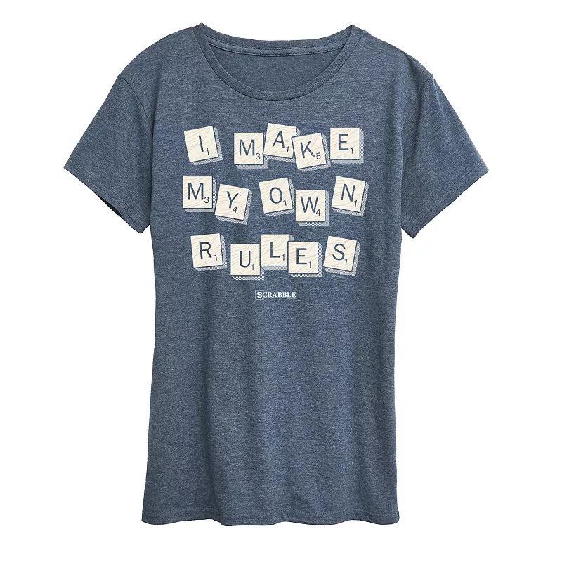 Womens Scrabble I Make My Own Rules Tee Product Image