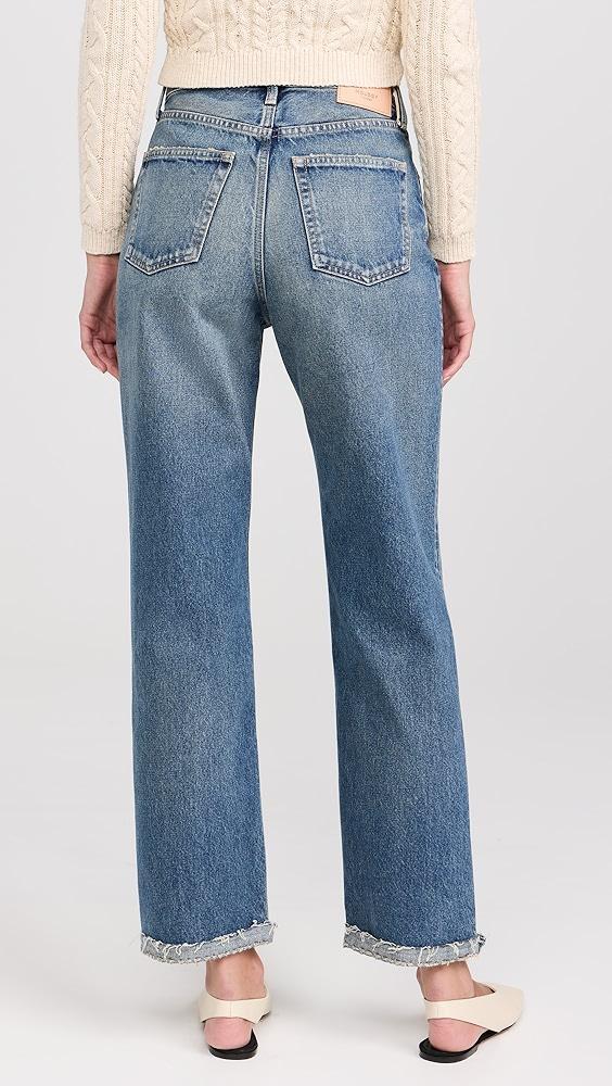 MOUSSY VINTAGE Mv Eniswood Wide Straight Jeans | Shopbop Product Image