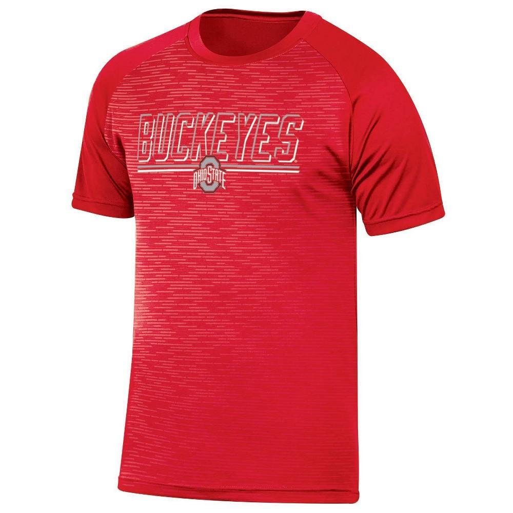 NCAA Ohio State Buckeyes Mens Short Sleeve Poly T-Shirt Product Image