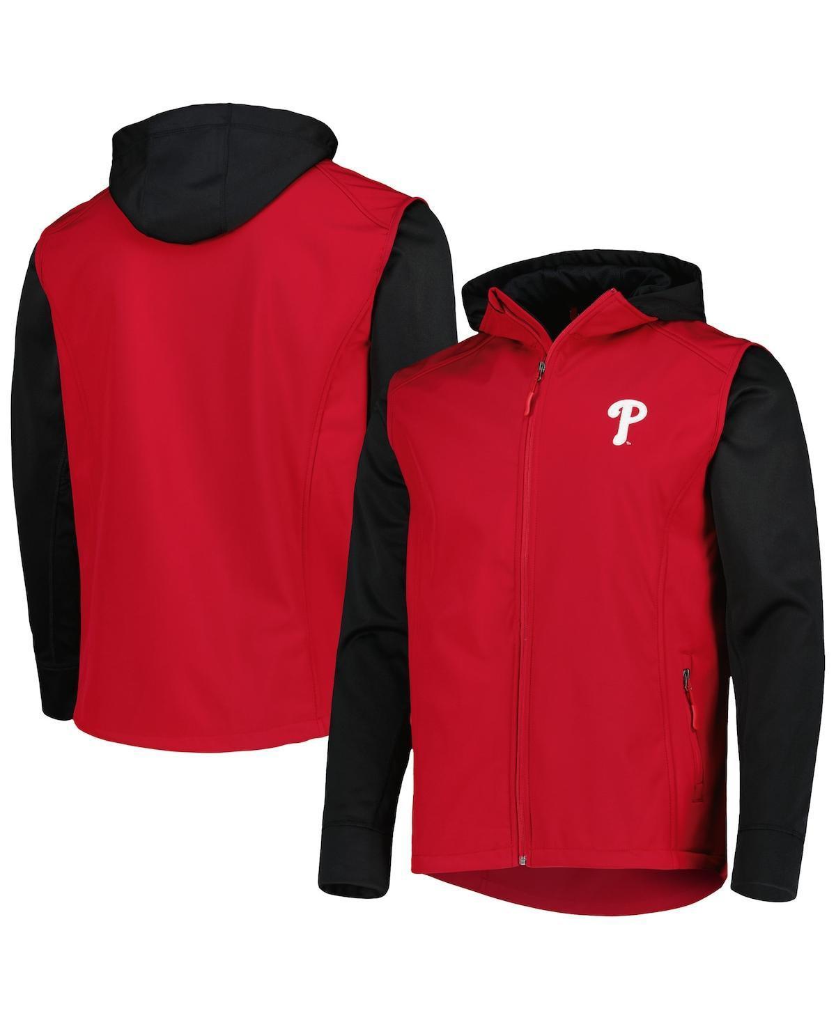 Mens Dunbrooke /Black Philadelphia Phillies Alpha Full-Zip Jacket Product Image