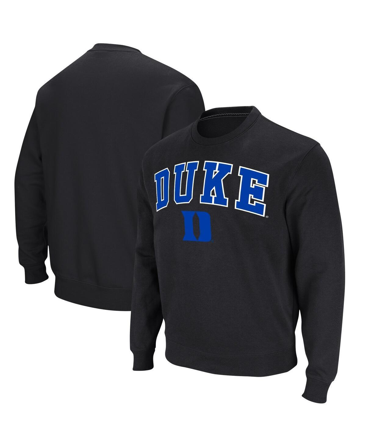 Mens Colosseum Duke Blue Devils Arch & Logo Pullover Sweatshirt Product Image