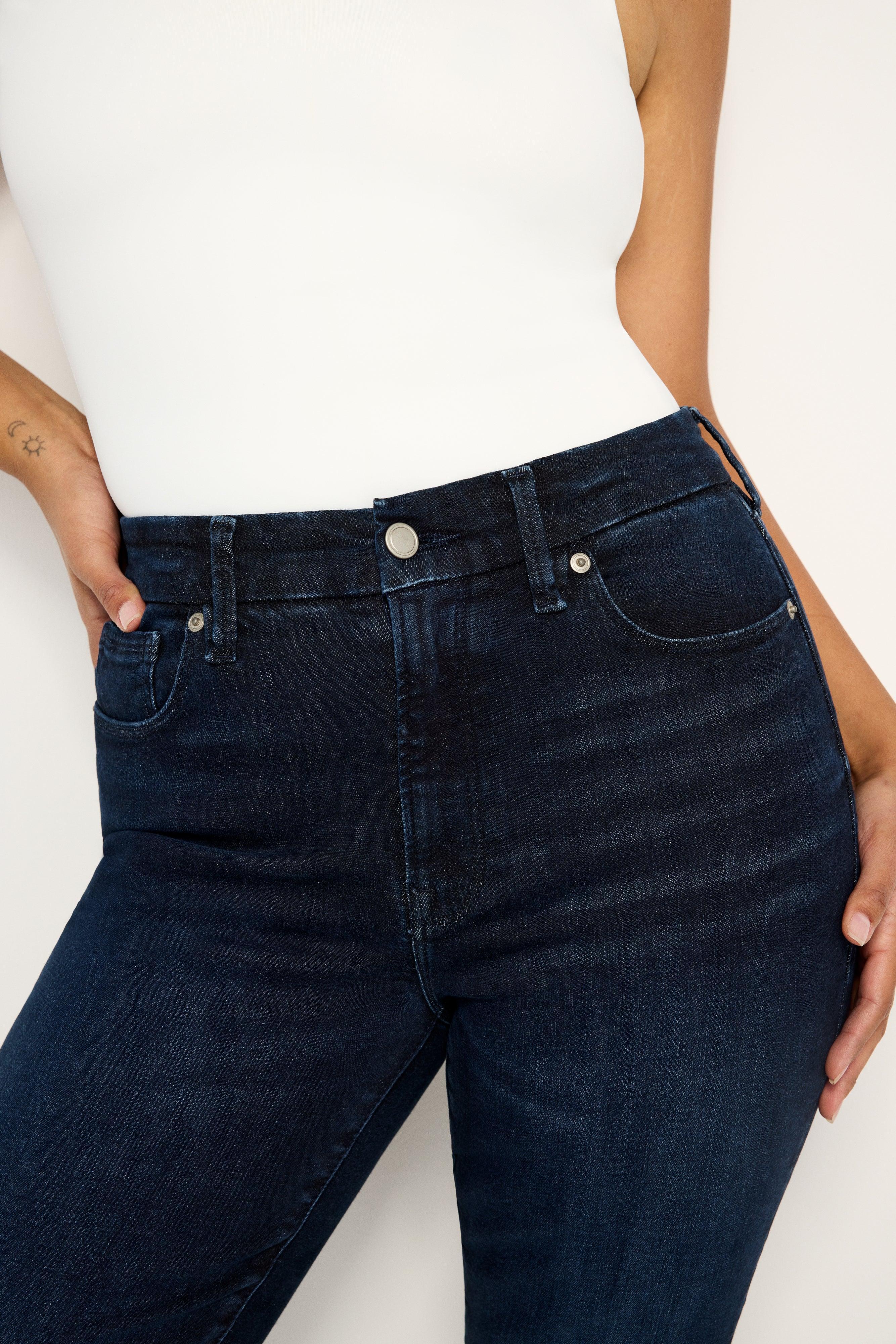 ALWAYS FITS GOOD LEGS SKINNY CROPPED JEANS | INDIGO688 Product Image