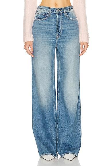 FRAME The 1978 High Waist Wide Leg Jeans Product Image