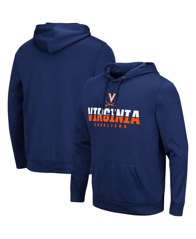 Mens Navy Virginia Cavaliers Lantern Pullover Hoodie Product Image