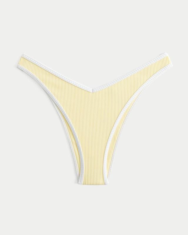 Ribbed High-Leg V-Waist Cheekiest Product Image