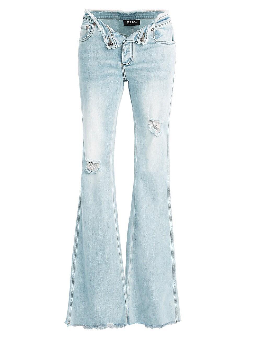 Womens Olivia Mid-Rise Jeans Product Image