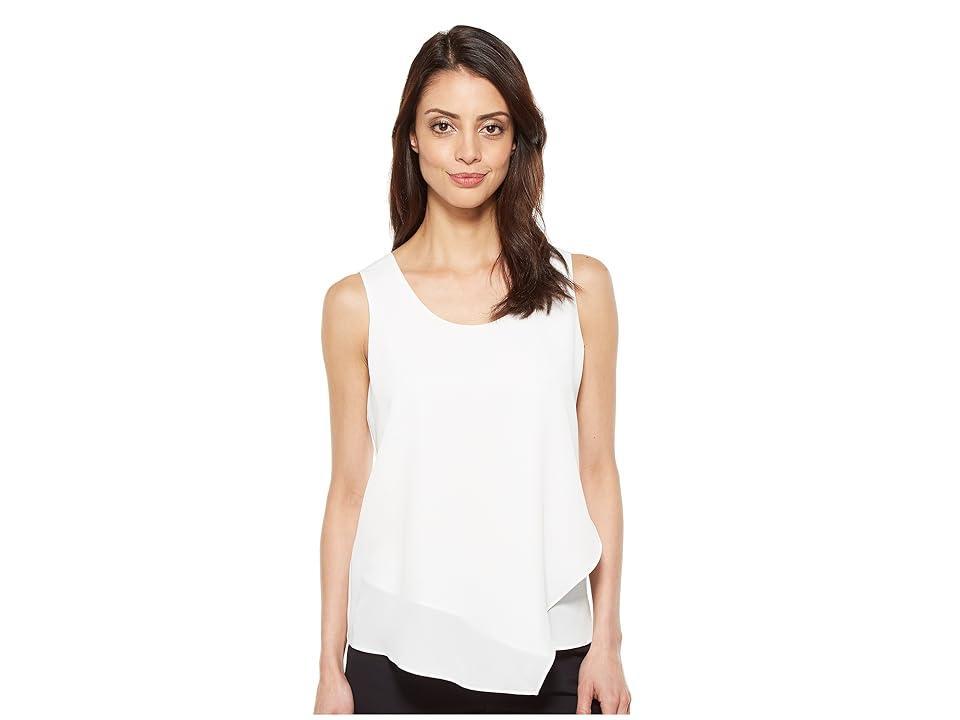 NIC+ZOE Promenade Top (Paperwhite) Women's Sleeveless Product Image