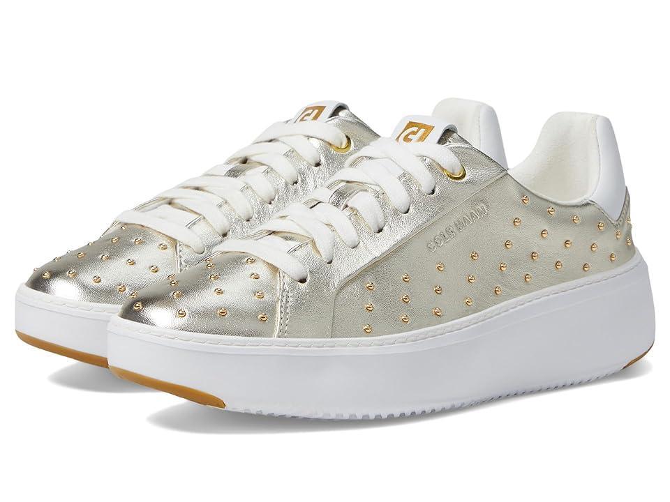 Cole Haan GrandPro TopSpin Sneaker (Soft /White/Micro Studs) Women's Shoes Product Image