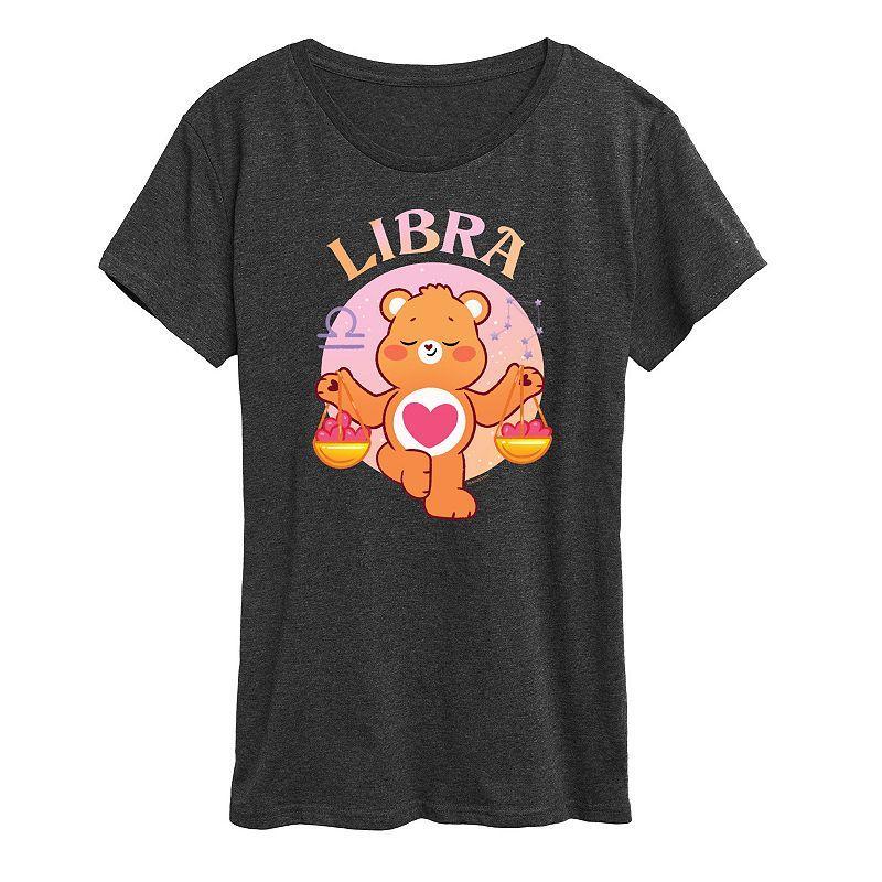 Womens Care Bears Libra Graphic Tee Blue Product Image