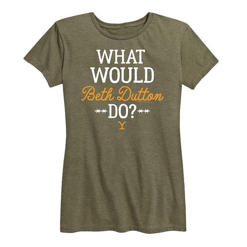 Womens Yellowstone What Would Beth Do Graphic Tee Product Image