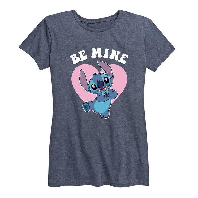 Plus Pokemon Eevee Graphic Tee, Womens Grey Blue Product Image