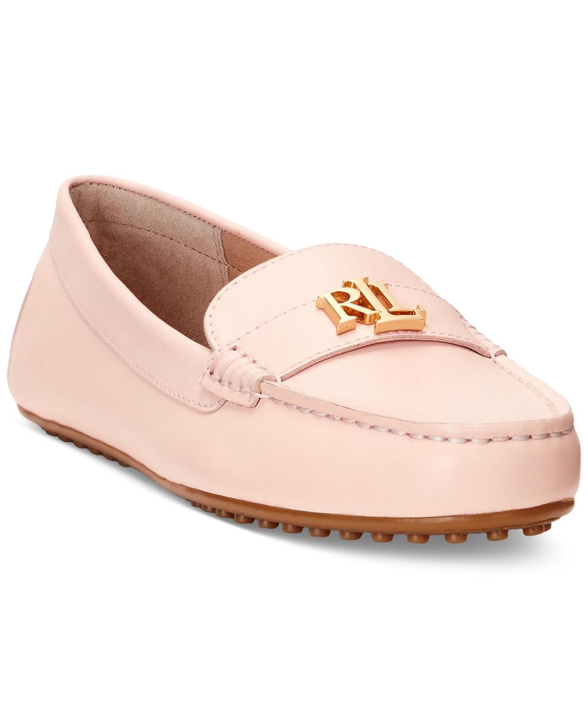 Lauren Ralph Lauren Womens Barnsbury Slip-On Driver Loafer Flats Product Image