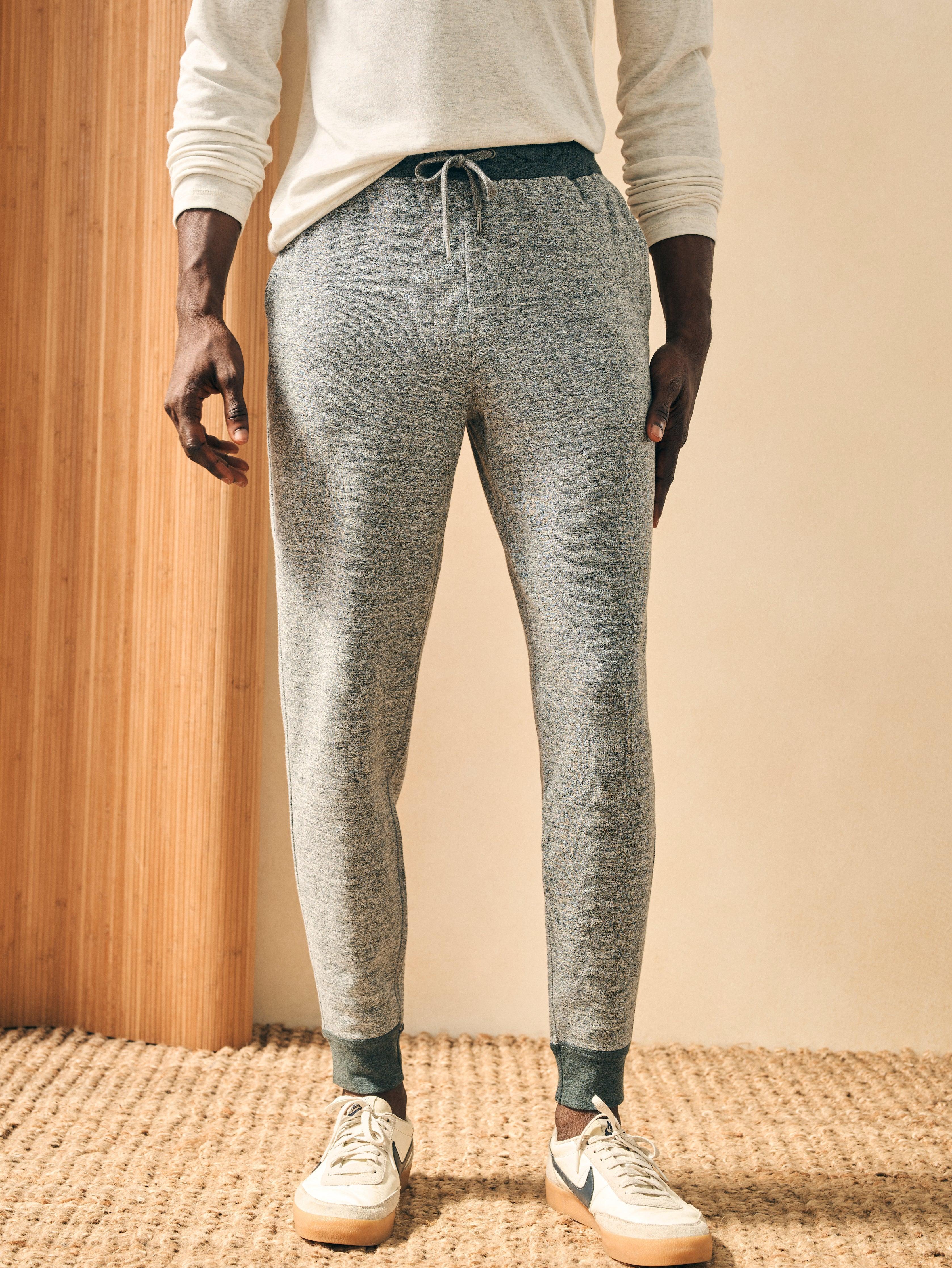 Double Knit Sweatpant - Light Carbon Heather Male Product Image