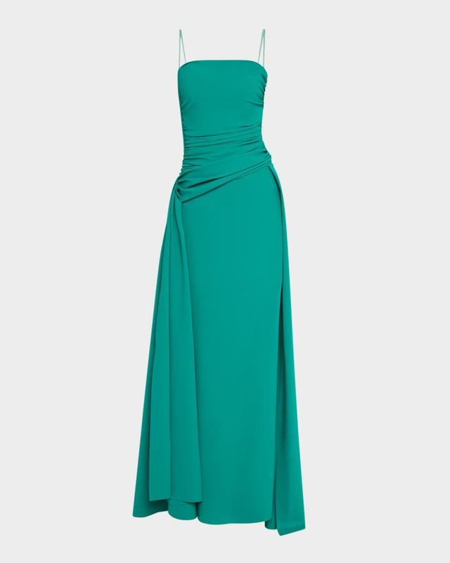 Disvi Strapless Ruched A-Line Gown Product Image