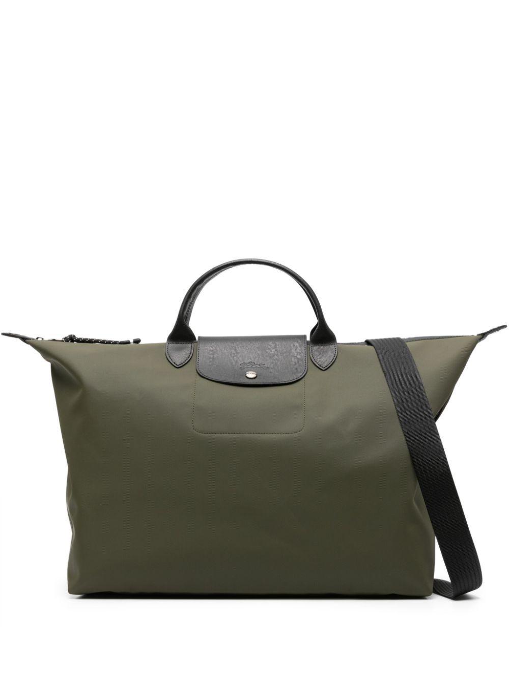 Small Le Pliage Energy Travel Tote Bag In Green Product Image