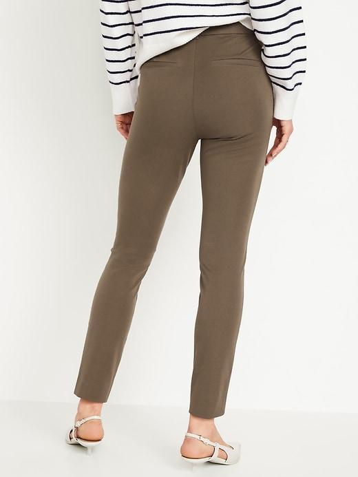 High-Waisted Pixie Skinny Ankle Pants Product Image