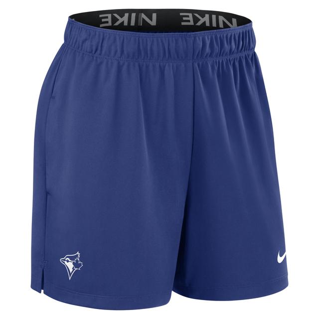 New York Mets Authentic Collection Practice Nike Womens Dri-FIT MLB Shorts Product Image