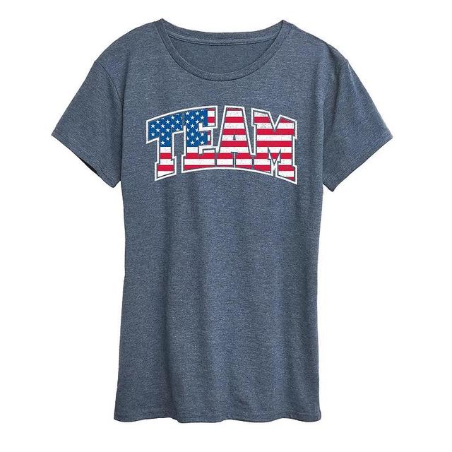 Womens Team USA Graphic Tee Product Image