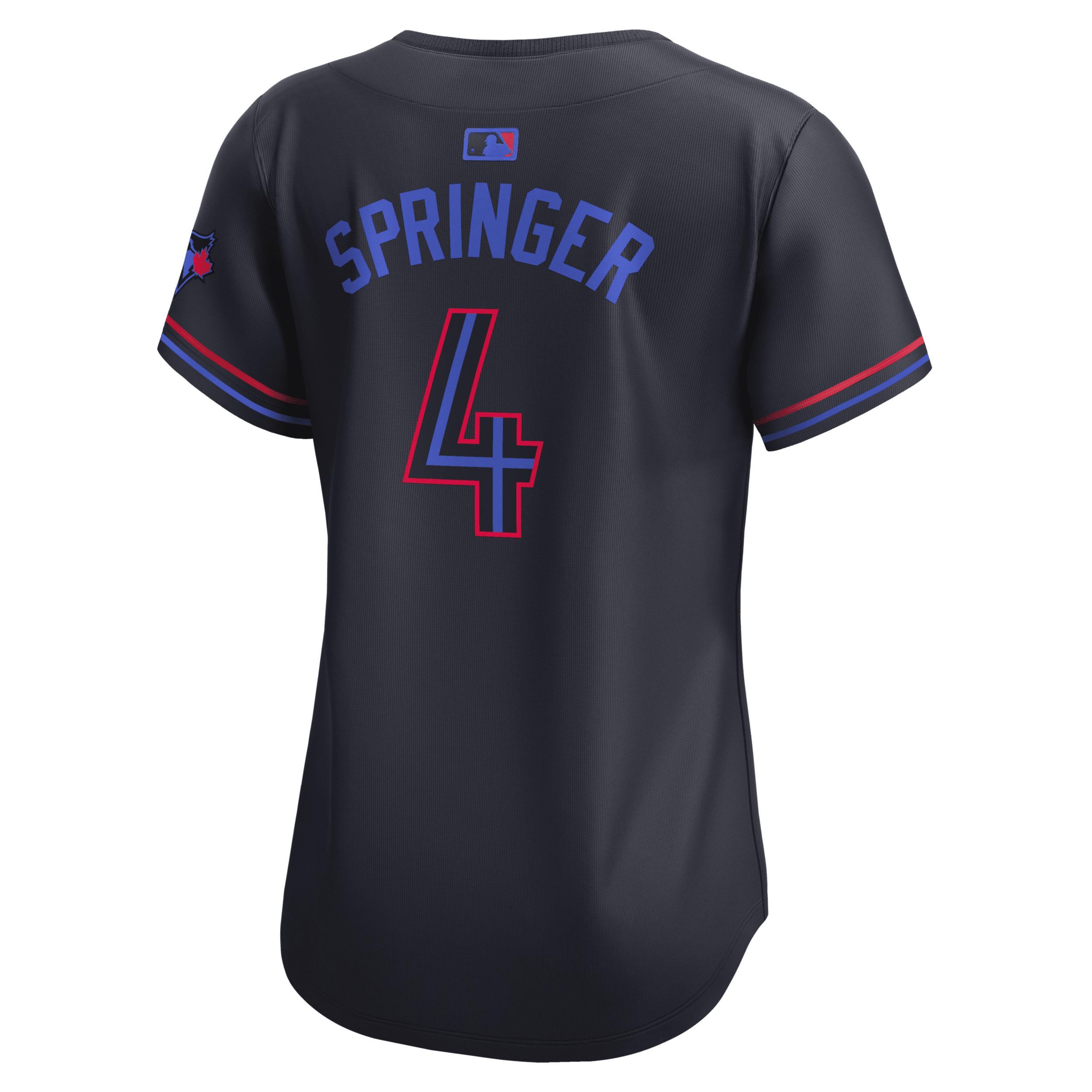 George Springer Toronto Blue Jays City Connect Nike Women's Dri-FIT ADV MLB Limited Jersey Product Image