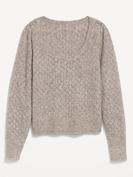 Pointelle Sweater Product Image