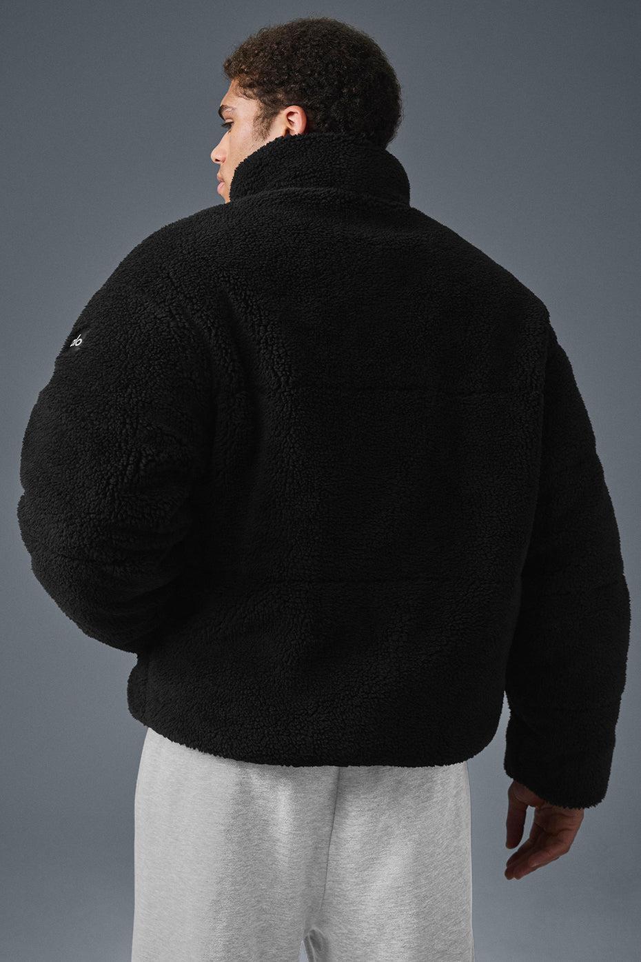 Sherpa Stage Puffer - Black Male Product Image