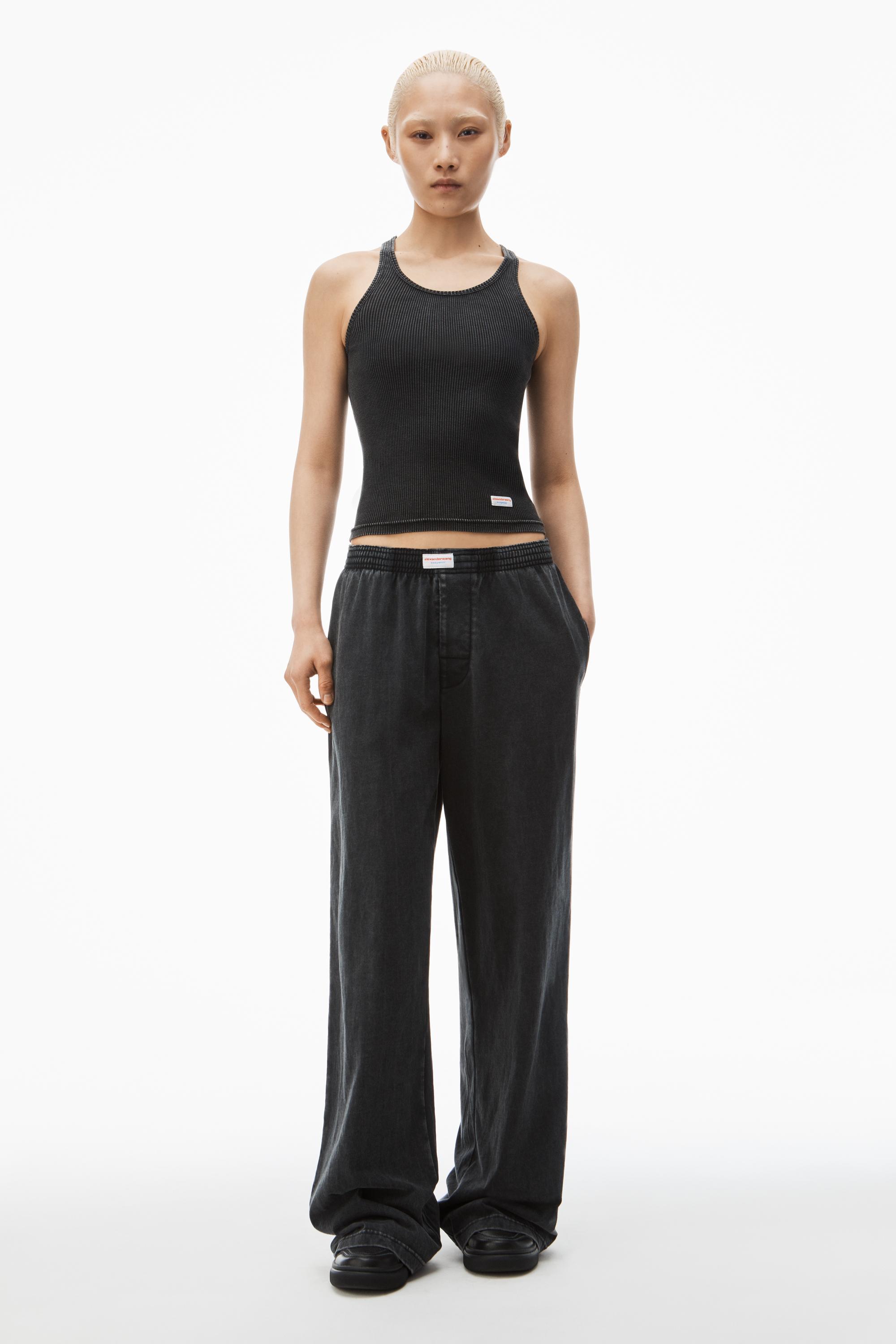 Wide-leg Pant In Cotton Jersey Product Image