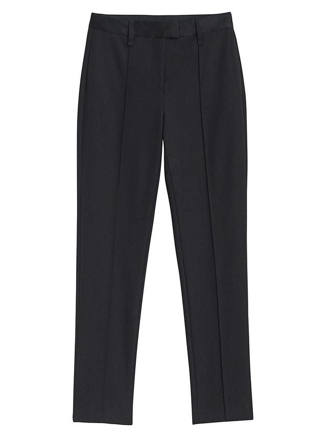 Womens Blaine Straight-Leg Wool Pants Product Image