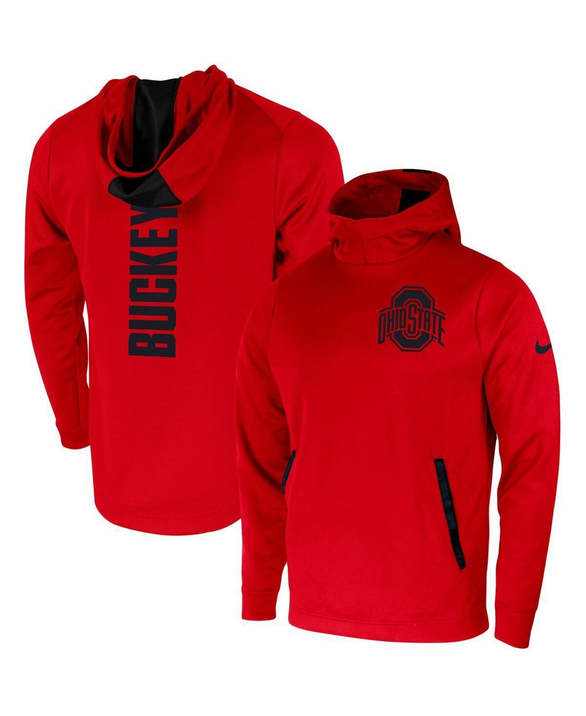 Mens Nike Cardinal Arkansas Razorbacks 2-Hit Performance Pullover Hoodie Product Image