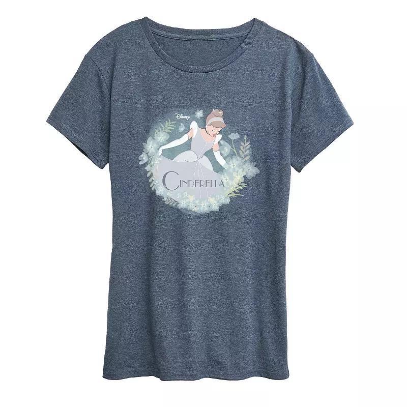 Disney Princess Cinderella Womens Graphic Tee, Girls Product Image