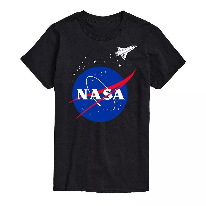 Mens NASA Logo & Spaceship Tee Product Image