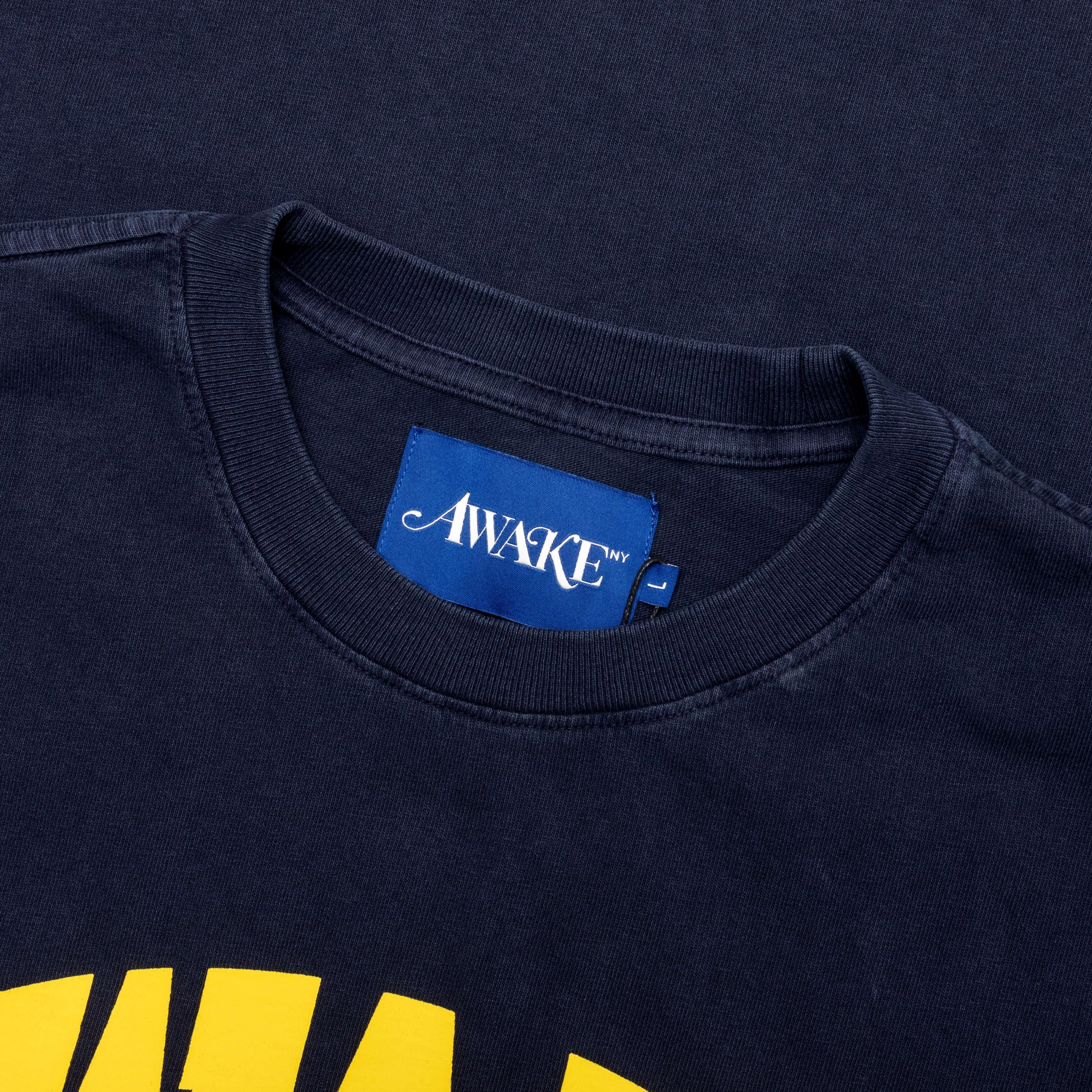 Varsity Tee - Navy Male Product Image