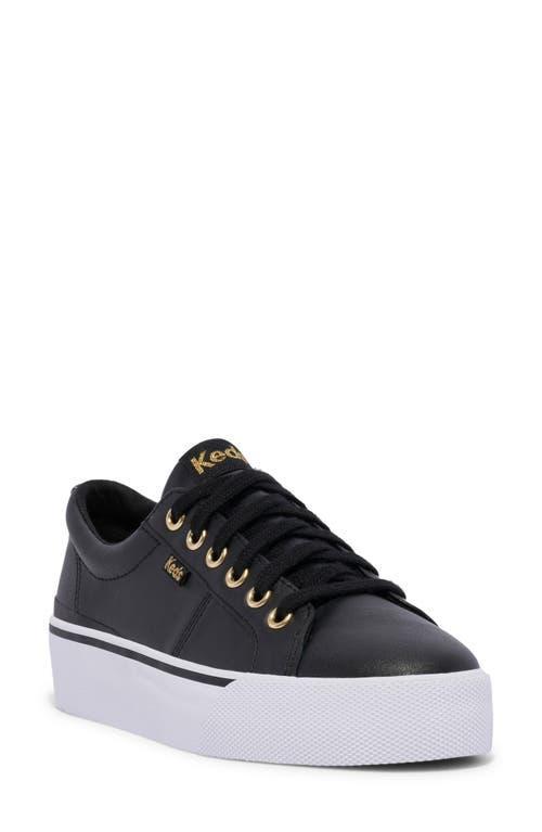 Keds Jump Kick Duo Leather Lace-Up Sneaker Product Image