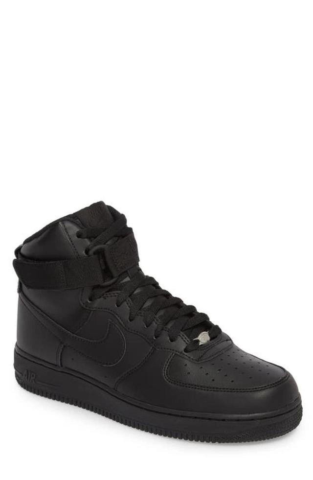 Air Force 1 High '07 "triple Black" Sneakers Product Image