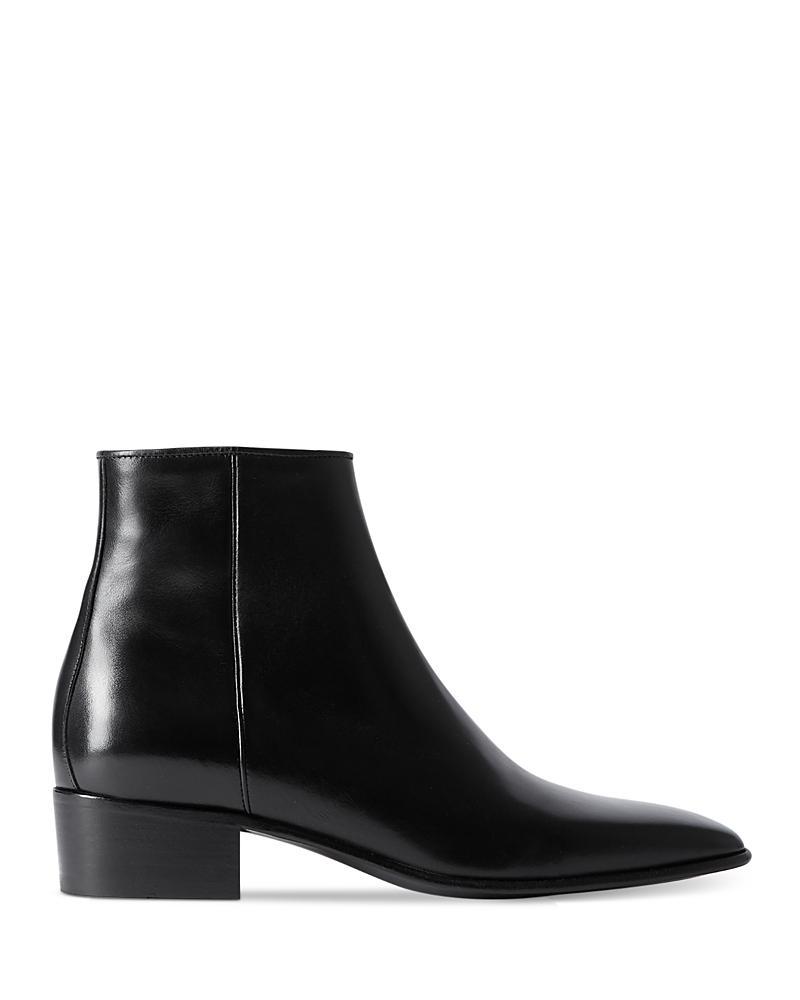 The Kooples Womens Pointed Toe Mid Heel Ankle Boots product image