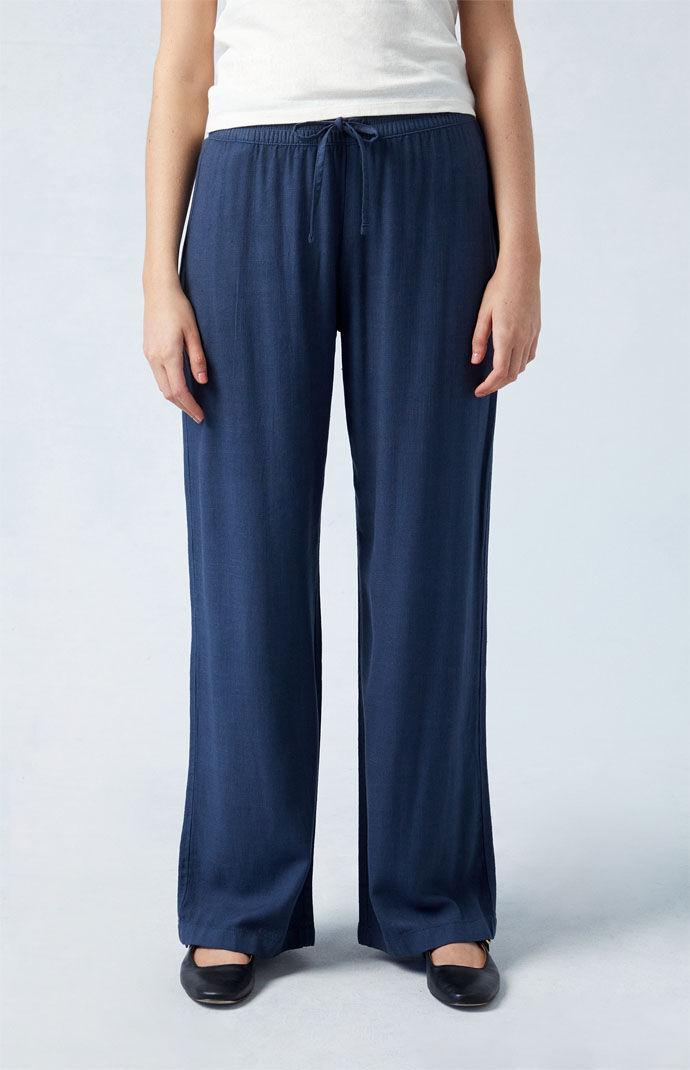 Women's Linen Pull-On Pants Product Image