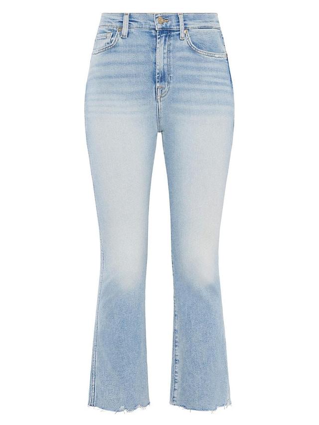 Womens High-Rise Slim-Fit Kick Sunday Jeans Product Image