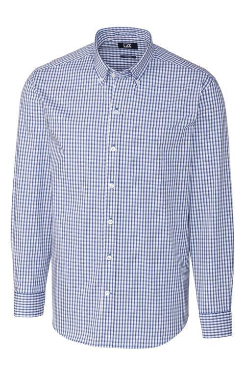 Cutter & Buck Regular Fit Gingham Non-Iron Sport Shirt Product Image