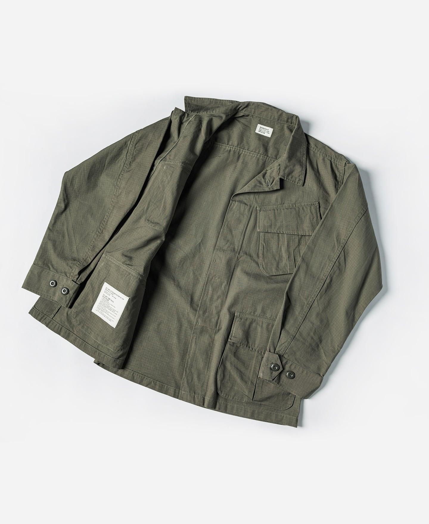 US Army 5th Model Tropical Jungle Fatigue Jacket Product Image