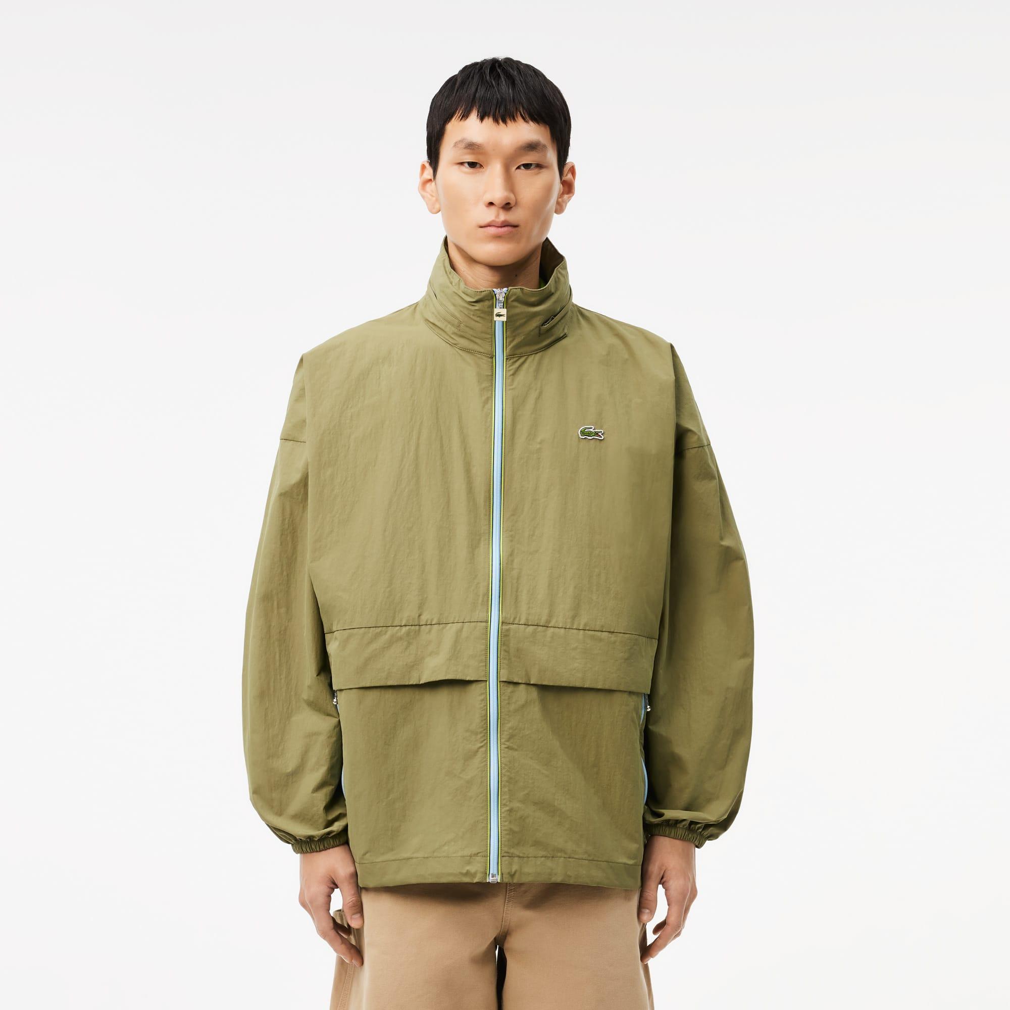 Water-Repellent Removable Hood Windbreaker Product Image