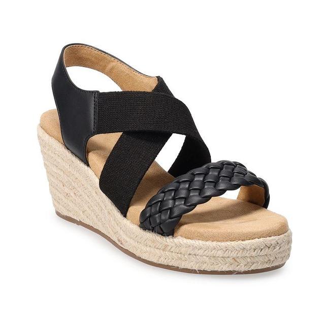 Sonoma Goods For Life Coraa Womens Espadrille Wedge Sandals Product Image